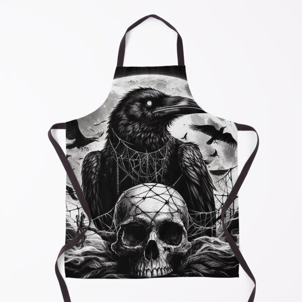 Item preview, Dark Goth Crow Art designed and sold by TheDarkWardrobe.