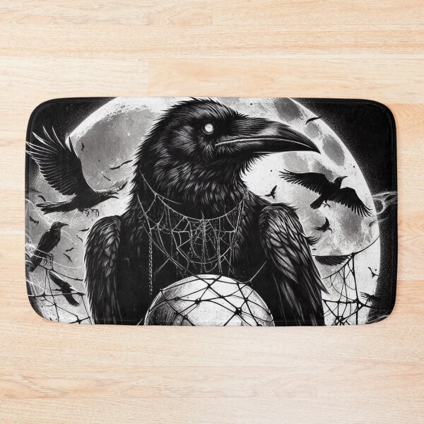 Item preview, Dark Goth Crow Art designed and sold by TheDarkWardrobe.