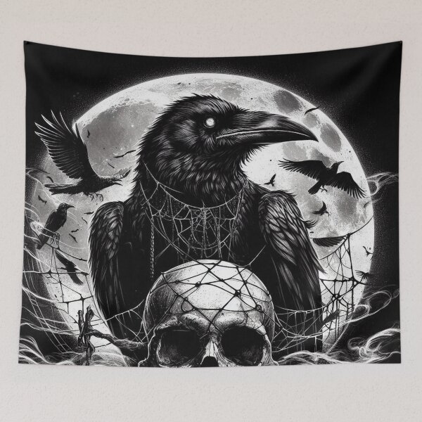 Item preview, Dark Goth Crow Art designed and sold by TheDarkWardrobe.