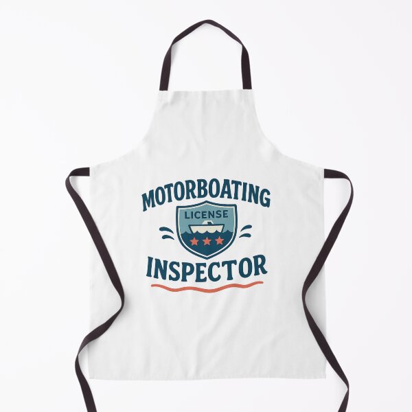 Item preview, Motorboating License Inspector – Nautical Sass Certified designed and sold by Estalon.