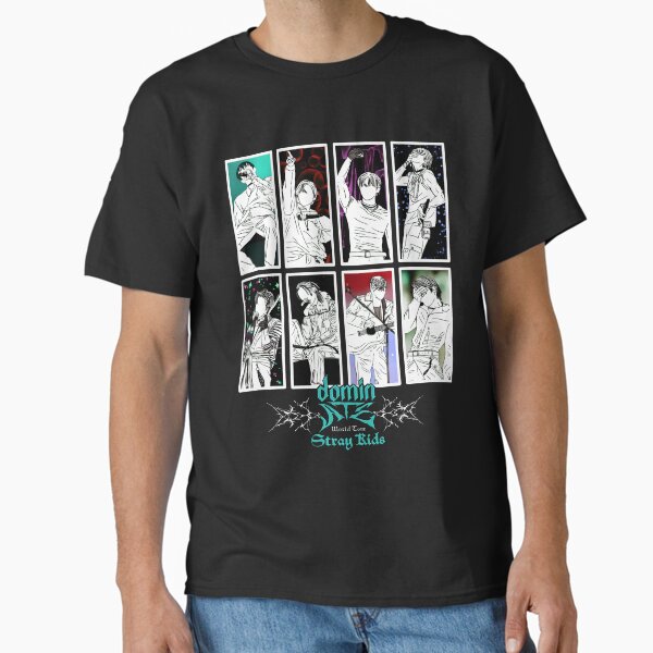 straykids dominATE 闇Tシャツ リービット Stray Kids - straykids dominATE 闇 Tシャツ フォクシニーの