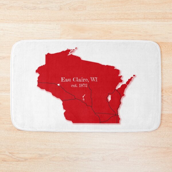 Item preview, Eau Claire, WI [Red] designed and sold by PhilbonianDezin.