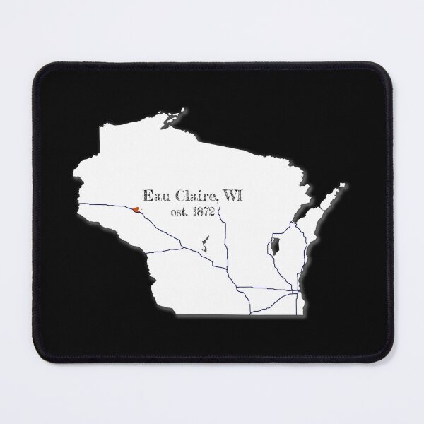 Item preview, Eau Claire, WI [White] designed and sold by PhilbonianDezin.
