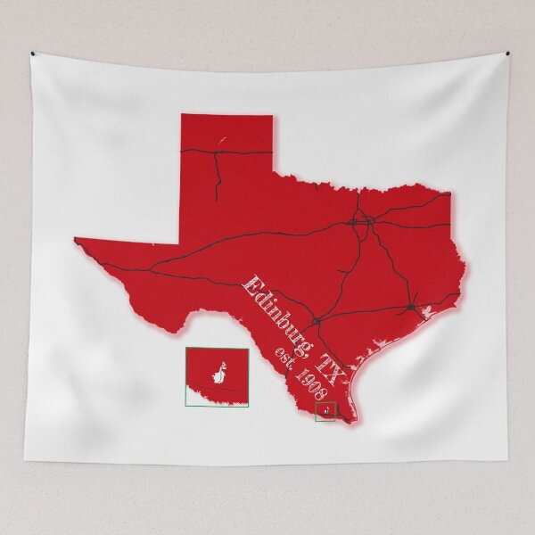 Item preview, Edinburg, TX [Red] designed and sold by PhilbonianDezin.