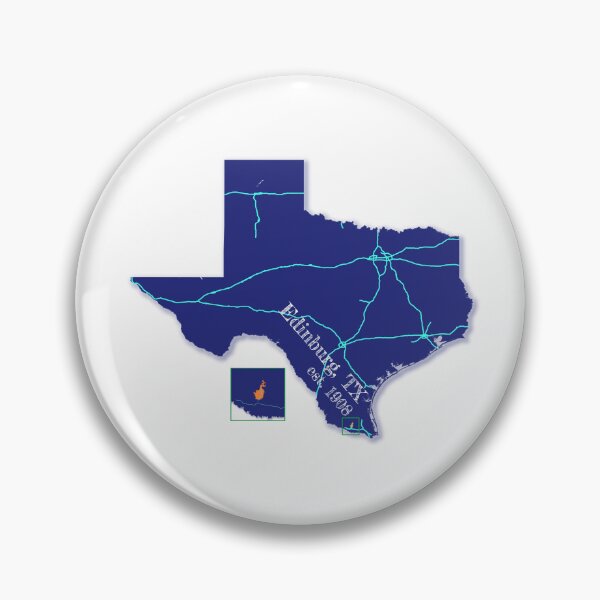 Item preview, Edinburg, TX [Blue] designed and sold by PhilbonianDezin.