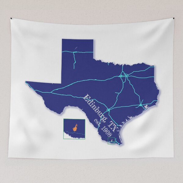 Item preview, Edinburg, TX [Blue] designed and sold by PhilbonianDezin.