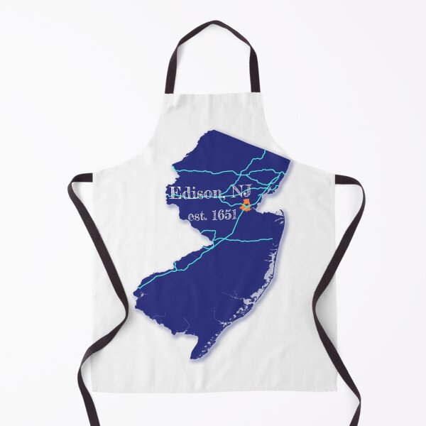 Item preview, Edison, NJ [Blue] designed and sold by PhilbonianDezin.