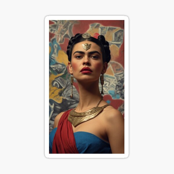 Item preview, Frida Kahlo (héroes mexicanos) | Frida Kahlo (Mexican Heroes) Limited Edition Print #32 designed and sold by Maestro Tabu.