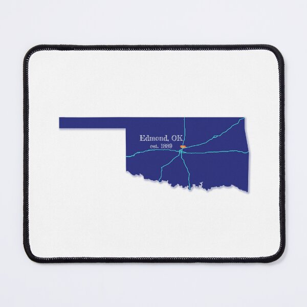 Item preview, Edmond, OK [Blue] designed and sold by PhilbonianDezin.