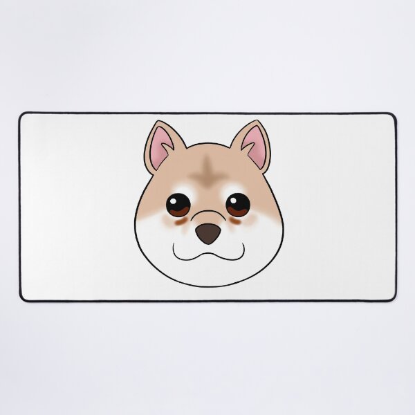 Item preview, Cream Shiba Inu Tear Stains designed and sold by OliRoseArt.