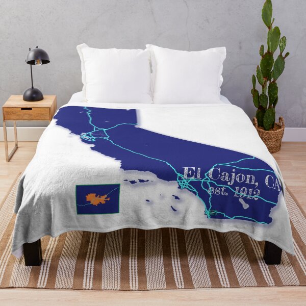 Item preview, El Cajon, CA [Blue] designed and sold by PhilbonianDezin.