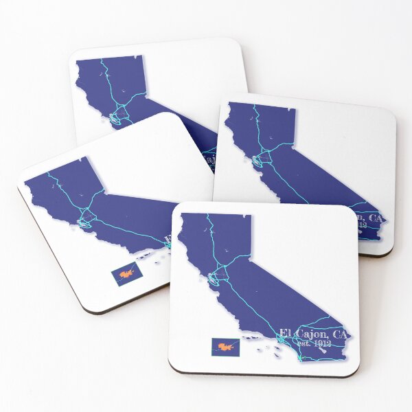 Item preview, El Cajon, CA [Blue] designed and sold by PhilbonianDezin.