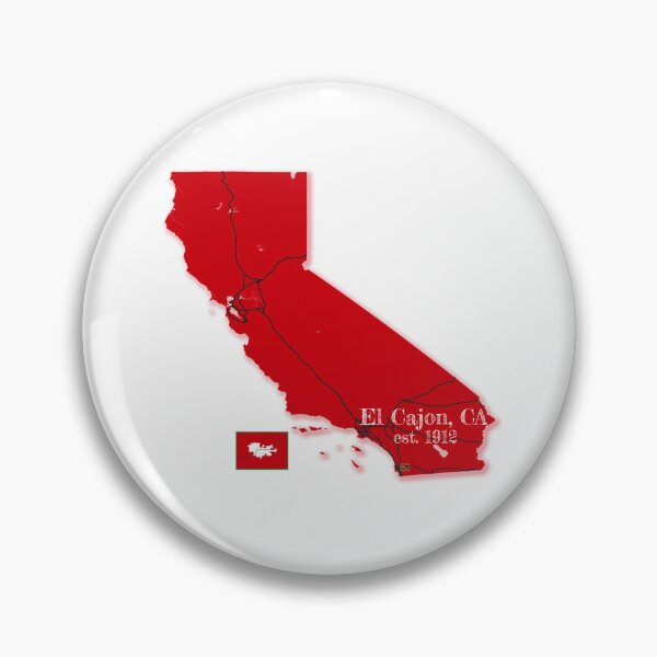 Item preview, El Cajon, CA [Red] designed and sold by PhilbonianDezin.