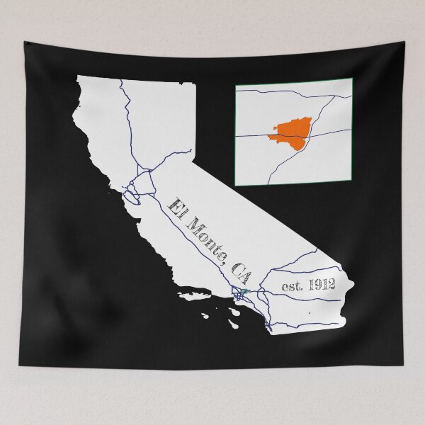 Item preview, El Monte, CA [White] designed and sold by PhilbonianDezin.