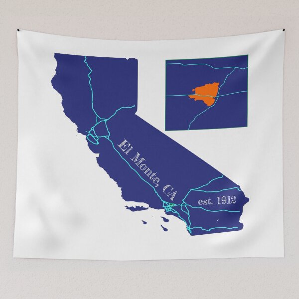 Item preview, El Monte, CA [Blue] designed and sold by PhilbonianDezin.