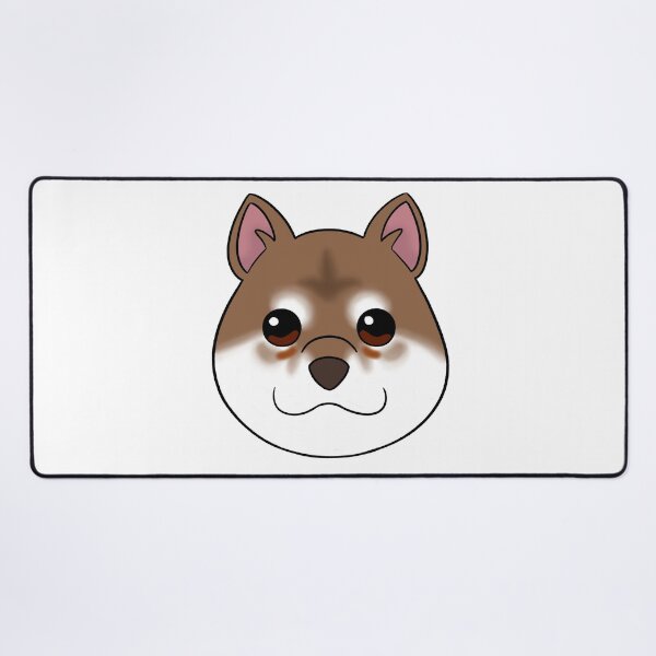 Item preview, Brown Shiba Inu Tear Stains designed and sold by OliRoseArt.
