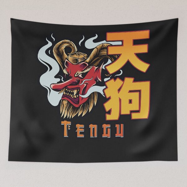 Item preview, Tengu: Long-Nosed Yokai of Japanese Folklore designed and sold by KennefRiggles.
