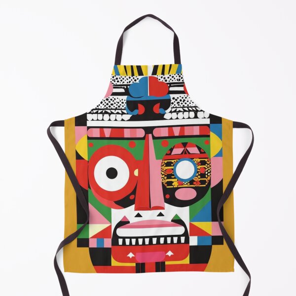 Item preview, Guardian of Color: PNG Abstract Mask designed and sold by DiiStyle.