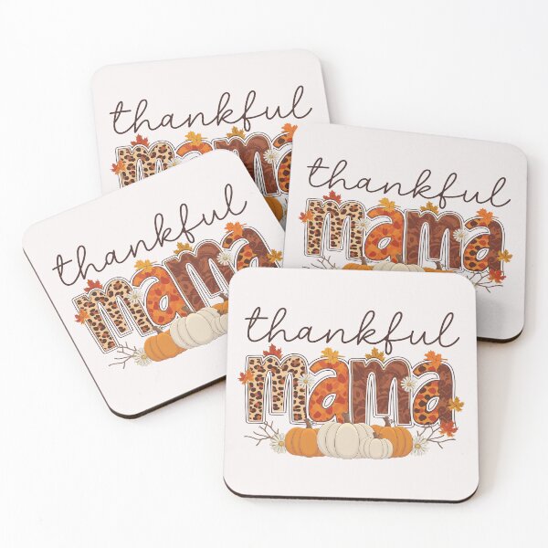 Item preview, Thankful Mama Fall Leopard Pumpkin Thanksgiving designed and sold by TalalosART.