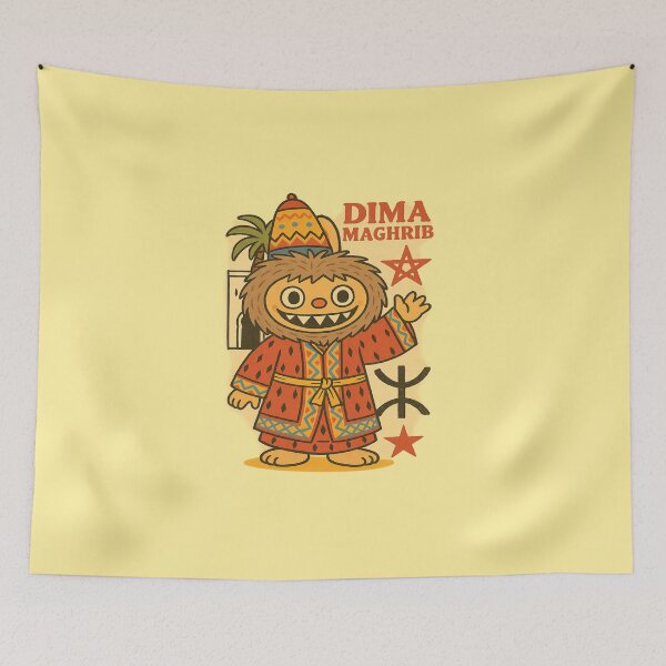 Item preview, Labubu – Dima Maghrib (Moroccan Style) designed and sold by FAONIM.