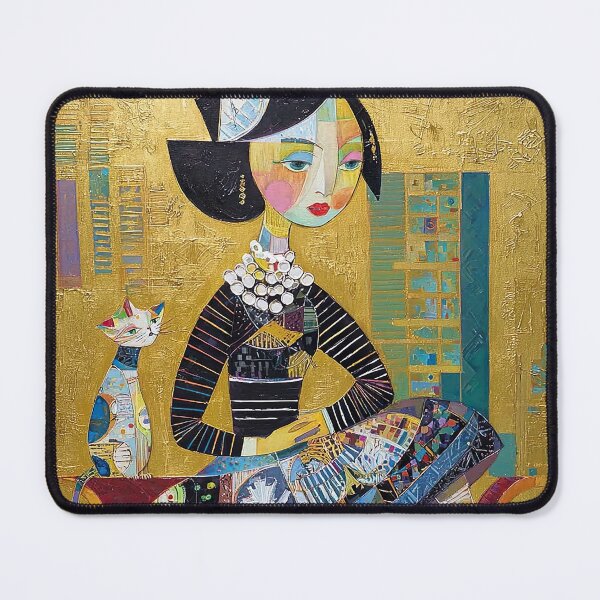 Item preview, Pretty Cubist Lady (01) designed and sold by Maha Karuna.