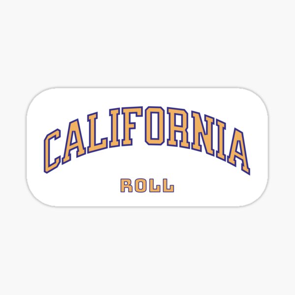 Vista previa del artículo con la obra «Rollo California», diseñado y vendido por Rhu Creations.
