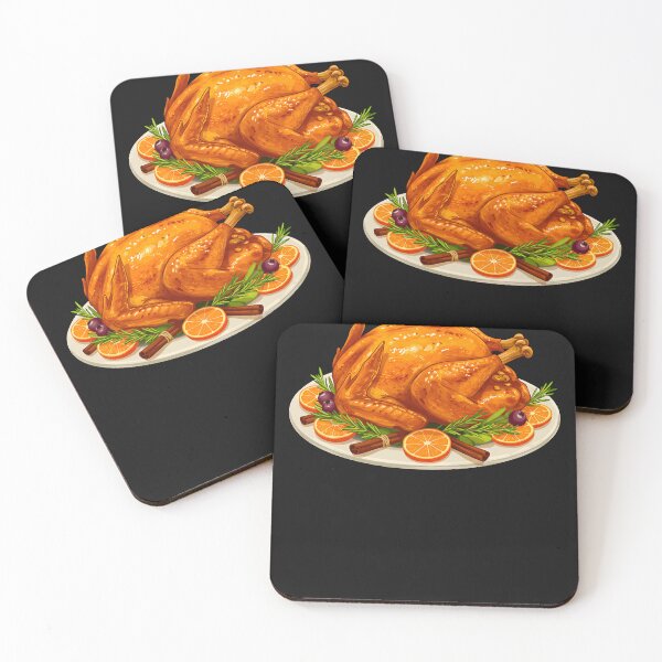 Item preview, Thanksgiving Roast Turkey Plate designed and sold by TalalosART.