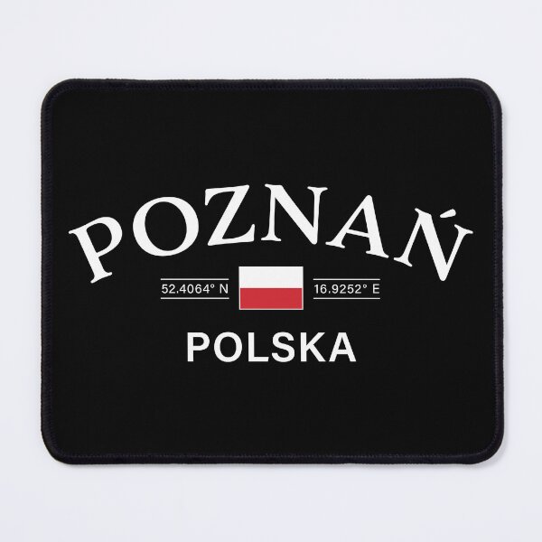 Item preview, Poznan Polska (Poland) Polish Coordinates designed and sold by HakeDesign.