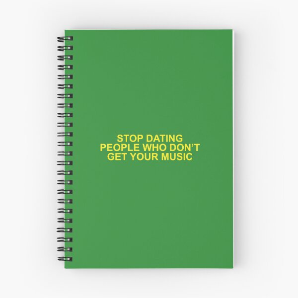 Item preview, STOP DATING PEOPLE WHO DON'T GET YOUR MUSIC YELLOW - BAD BUNNY designed and sold by nostaumusic.