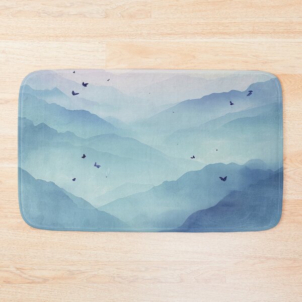 Item preview, Surreal colorful mountain pattern designed and sold by saly55887.