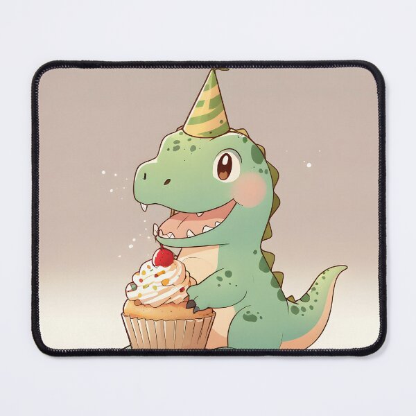 Item preview, Chibi T-Rex Party Hat Cute Dino designed and sold by Ledsor.