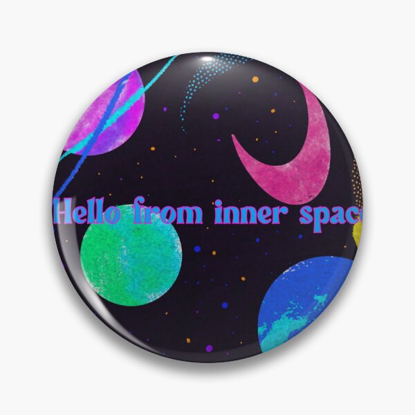 Item preview, Hello From Inner Space designed and sold by Artpostacy.