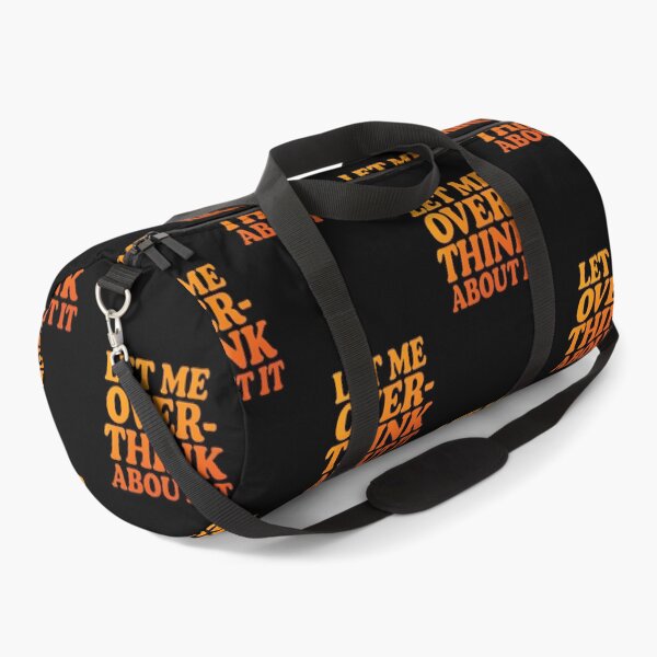Item preview, Let Me Overthink About It – Funny Overthinking Quote Design designed and sold by MoodMerchShop.