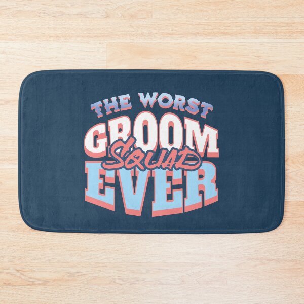 Item preview, The Worst Groom Squad Ever Funny Wedding Saying designed and sold by NosandEdgy.