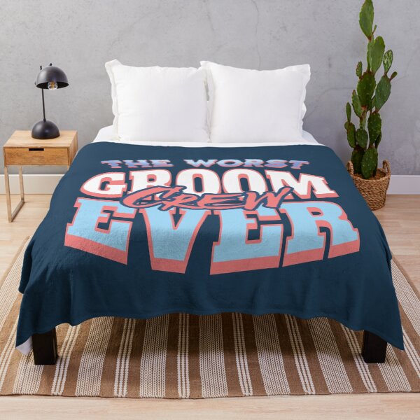 Item preview, The Worst Groom Crew Ever Funny Wedding Saying designed and sold by NosandEdgy.