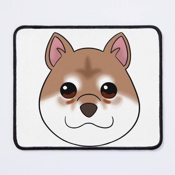 Item preview, Light Brown Shiba Inu Tear Stains designed and sold by OliRoseArt.