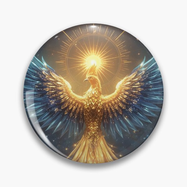 Item preview, Fenix dorado , Criatura mítica, Animal de fantasía designed and sold by The Dream Lab.