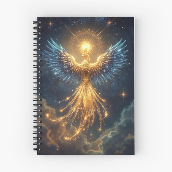 Item preview, Golden Phoenix, Mythical Creature, Fantasy Animal designed and sold by The Dream Lab.