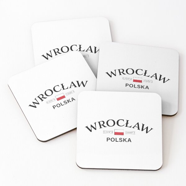 Item preview, Wroclaw Polska (Poland) Polish Coordinates designed and sold by HakeDesign.