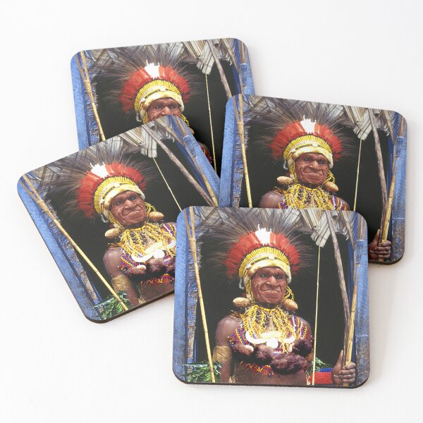 Item preview, Indigenous Authentic Village Chief In Papua New Guinea designed and sold by DEC02.