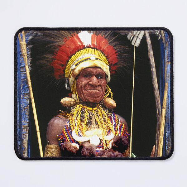 Item preview, Indigenous Authentic Village Chief In Papua New Guinea designed and sold by DEC02.