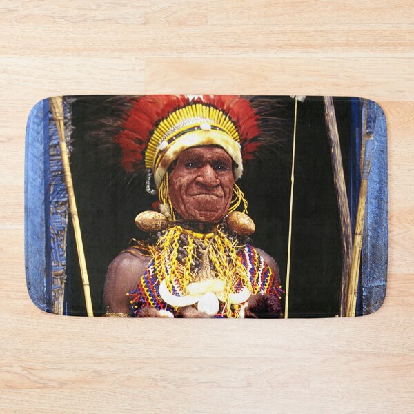 Item preview, Indigenous Authentic Village Chief In Papua New Guinea designed and sold by DEC02.