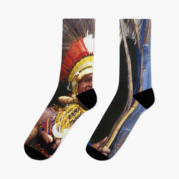 Item preview, Indigenous Authentic Village Chief In Papua New Guinea designed and sold by DEC02.