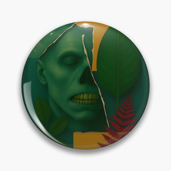 Item preview, Zombie Collage - Undead Face designed and sold by NightTimeJ.