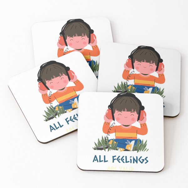 Item preview, All Feelings Are Valid School Counselor Teacher designed and sold by CPTees57.