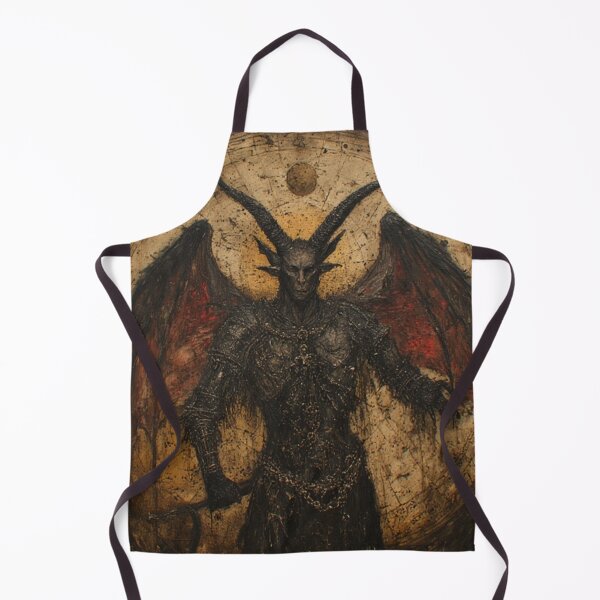 Item preview, Medieval Baphomet Art designed and sold by TheDarkWardrobe.