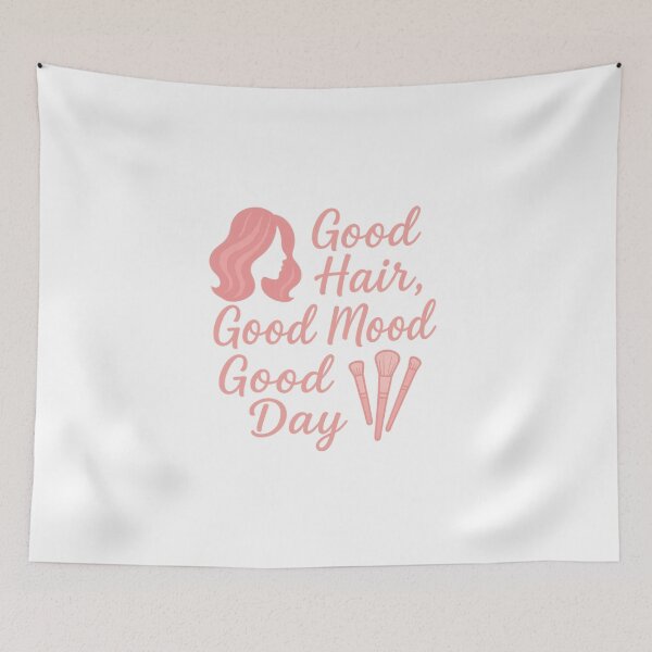 Item preview, Good Hair, Good Mood, Good Day - Cute Hair Stylist Quote for Women designed and sold by Saritahosny1.