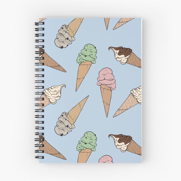 Item preview, Ice Cream Cone Pattern designed and sold by Lampblack and Bone.