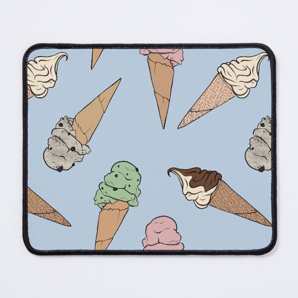 Item preview, Ice Cream Cone Pattern designed and sold by Lampblack and Bone.