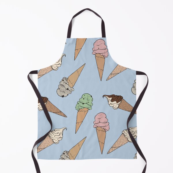 Item preview, Ice Cream Cone Pattern designed and sold by Lampblack and Bone.
